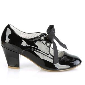 Pin Up Couture black high heels size 10